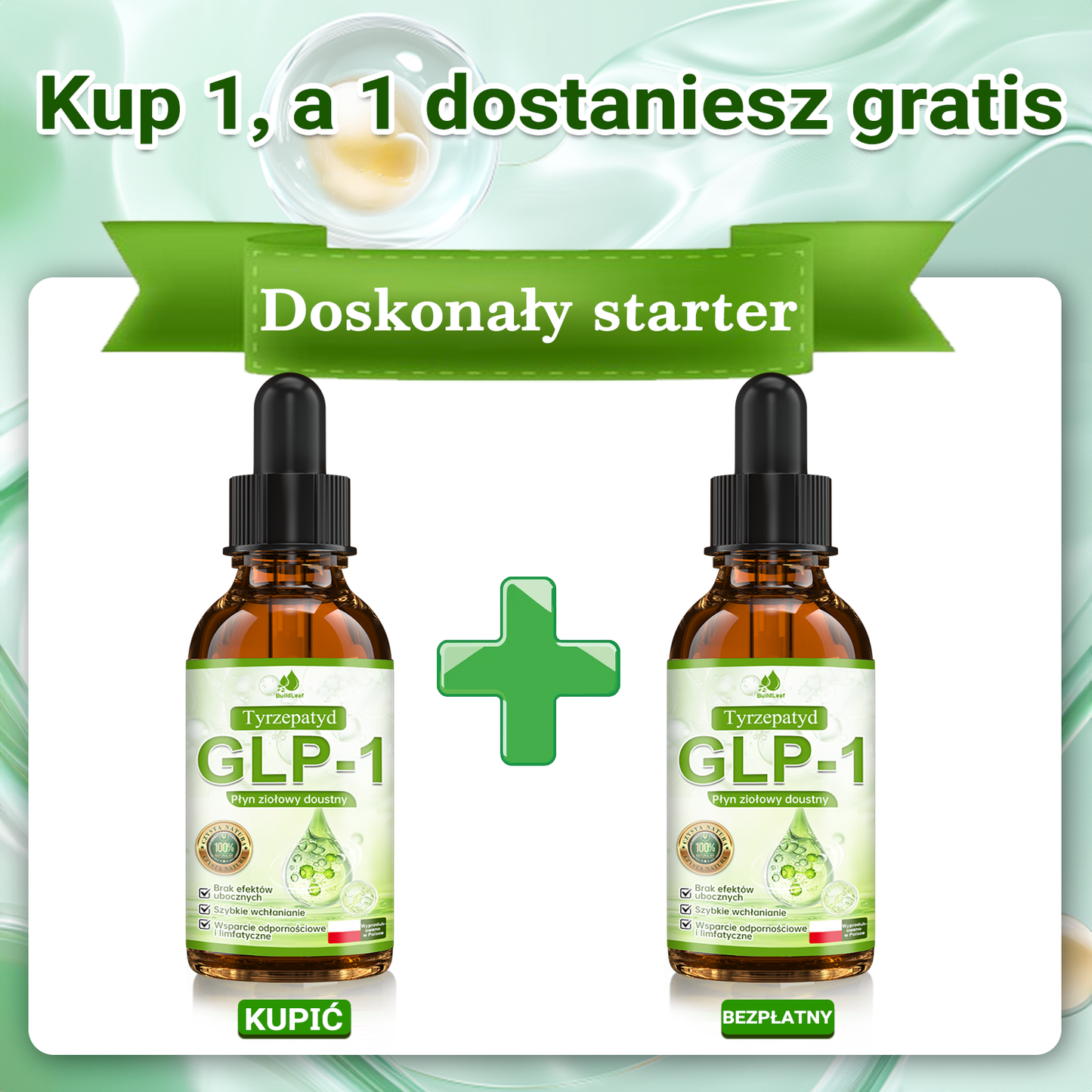 👩‍⚕️Oficjalny sklep w Polsce | ♻️BuildLeaf® Tyrzepatyd GLP-1 Krople odchudzające i wspomagające zdrowie – 👩‍⚕️Spożywczej jakości spalacz tłuszczu opracowany przez Polskie Towarzystwo Leczenia Otyłości