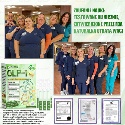 ♻️𝖮𝖋𝗶𝗰𝗷𝗮𝗹𝗻𝘆 𝘀𝗸𝗹𝗲𝗽 | 👩‍⚕️𝘽𝙪𝙞𝙡𝙙𝙇𝙚𝙖𝙛® 𝗚𝗟𝗣-𝟭 𝟖-w-𝟭 𝗦𝗹𝗶𝗺 & 𝑯𝒆𝒂𝒍𝒕𝐡𝐲 𝑶𝒓𝒂𝒍 𝑺𝒐𝒍𝒖𝒕𝒊𝒐𝒏 (𝑟𝑎𝑧 𝑑𝑧𝑖𝑒𝑛𝑛𝑖𝑒, 𝑟𝑒𝑧𝑢𝑙𝑡𝑎𝑡𝑦 𝑤 7 𝑑𝑛𝑖),Wspiera odchudzanie, serce, cukrzycę, sen, jelita, stawy, a także ujędrnia skórę i dodaje energii