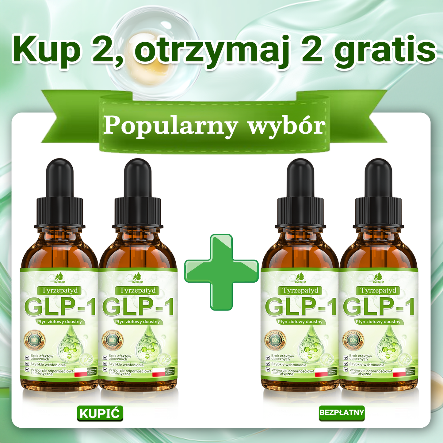 👩‍⚕️Oficjalny sklep w Polsce | ♻️BuildLeaf® Tyrzepatyd GLP-1 Krople odchudzające i wspomagające zdrowie – 👩‍⚕️Spożywczej jakości spalacz tłuszczu opracowany przez Polskie Towarzystwo Leczenia Otyłości